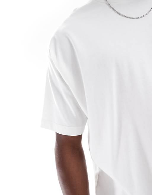DESIGN Essentials 2 Pack Oversized T-shirts In White