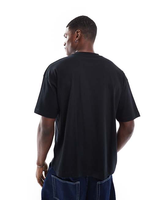 DESIGN Essentials 2 Pack Oversized T-shirts In Black