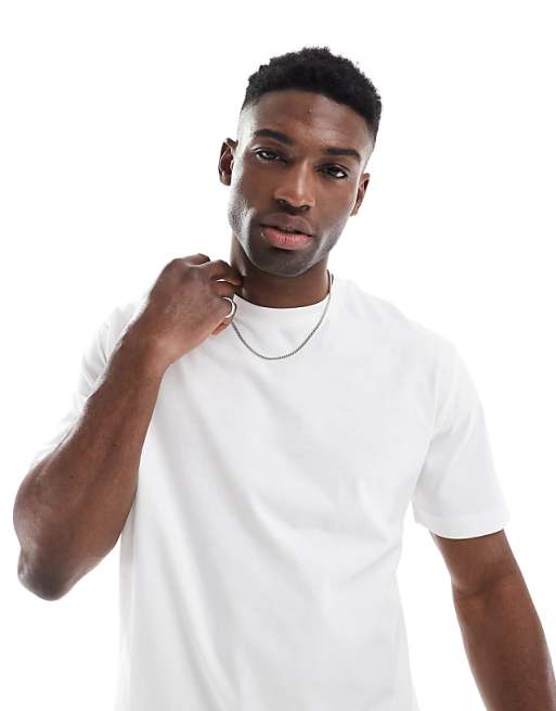 DESIGN Essentials 2 Pack Relaxed Crew Neck T-shirts In White