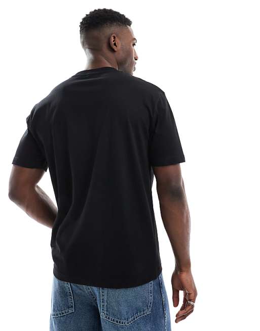 DESIGN Essentials 2 Pack Relaxed Crew Neck T-shirts In Black