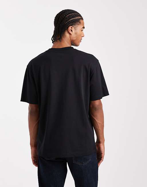 DESIGN Essentials 2 Pack Relaxed Crew Neck T-shirts In Black