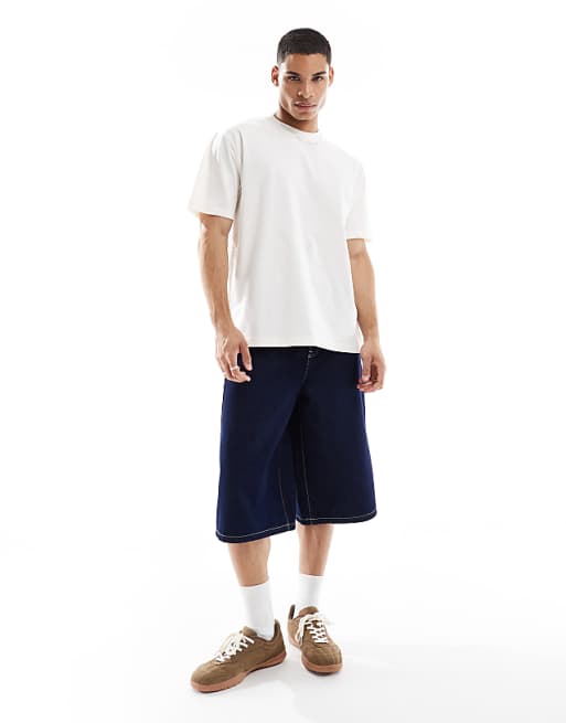 DESIGN Essentials 2 Pack Relaxed T-shirt In Stone And Cream