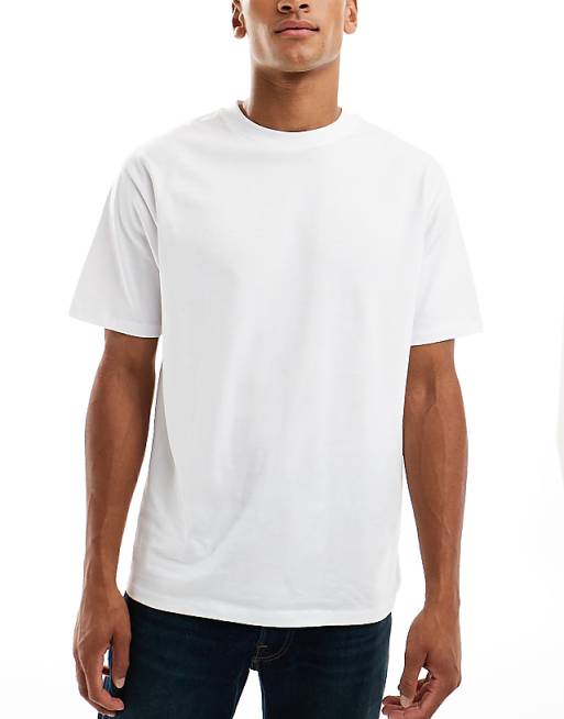 DESIGN Essentials 3 Pack Relaxed Crew Neck T-shirts In White