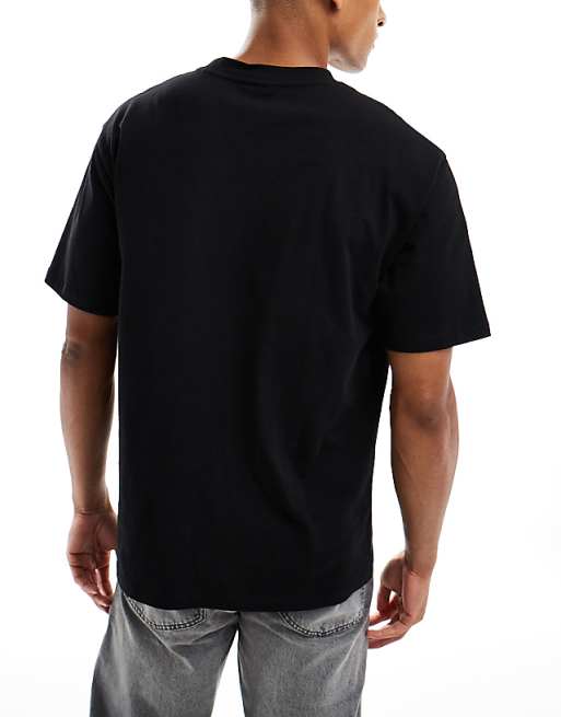 DESIGN Essentials 3 Pack Relaxed Crew Neck T-shirts In Black