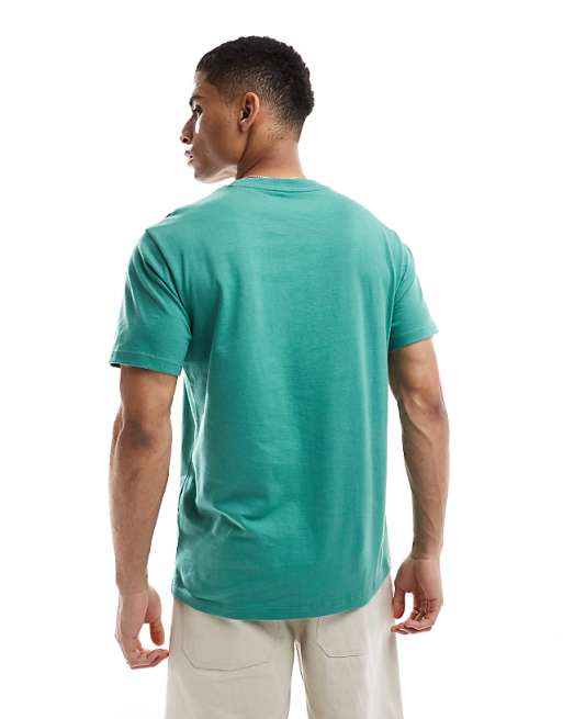 DESIGN Essentials Crew Neck T-shirt In Green
