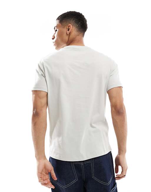 DESIGN Essentials Crew Neck T-shirt In Grey