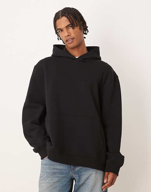 DESIGN essentials hoodie in black