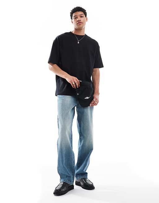 DESIGN Essentials Oversized T-shirt In Black