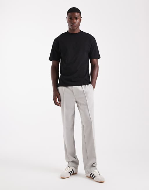 DESIGN Essentials Relaxed Crew Neck T-shirt In Black