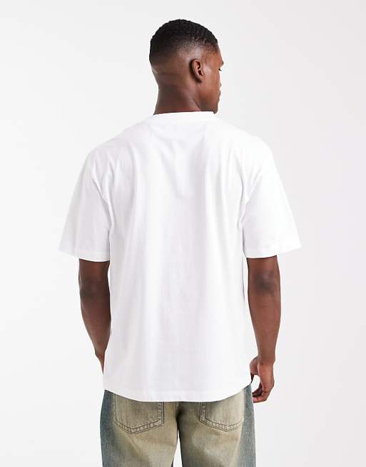 DESIGN Essentials Relaxed Crew Neck T-shirt In White