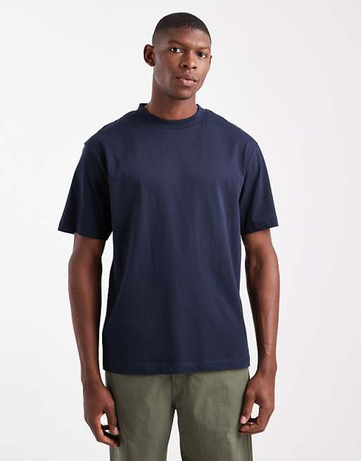 DESIGN Essentials relaxed t-shirt in navy