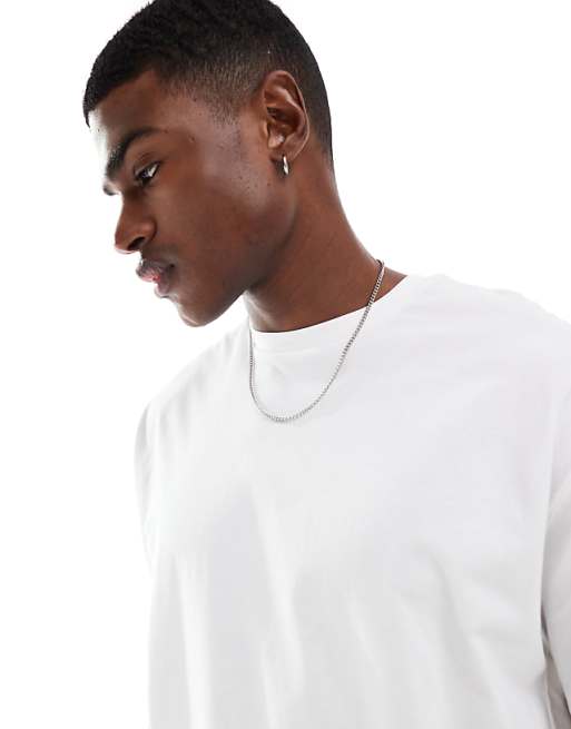 DESIGN Essentials Relaxed T-shirt In White