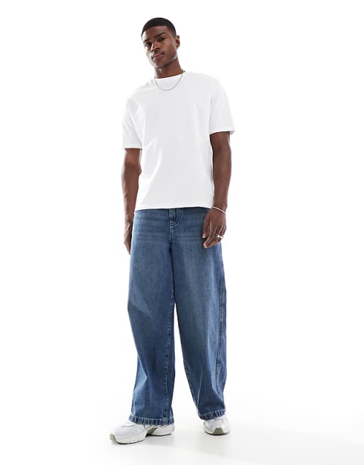 DESIGN Essentials Relaxed T-shirt In White