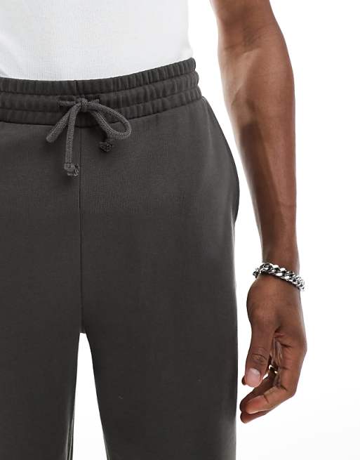 DESIGN Essentials Straight Leg Joggers In Khaki