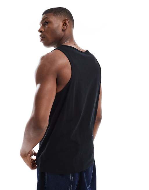 DESIGN Essentials Vest In Black