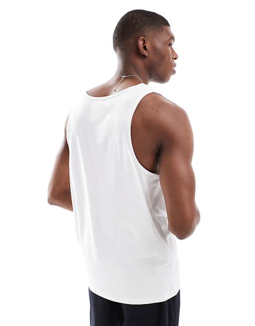 DESIGN Essentials Vest In White