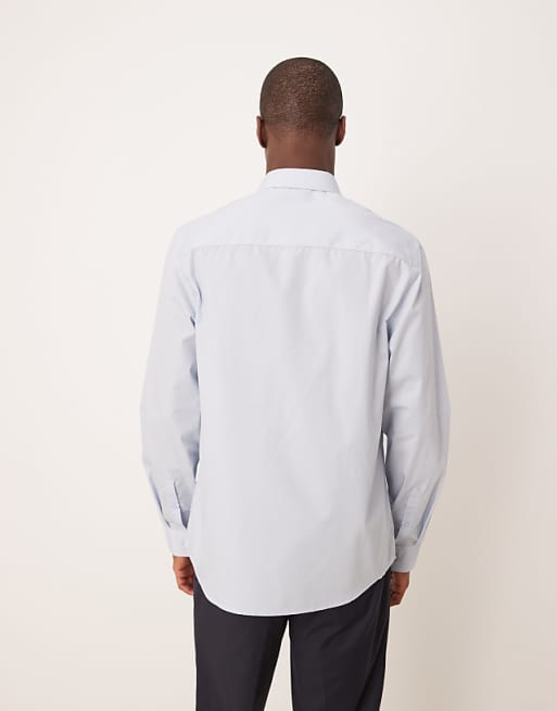 DESIGN Formal Easy Iron Regular Shirt In Blue