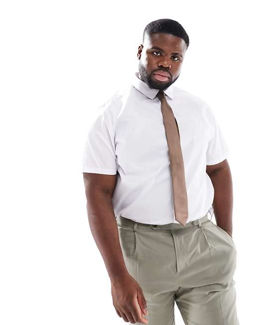 DESIGN Formal Easy Iron Regular Shirt In White