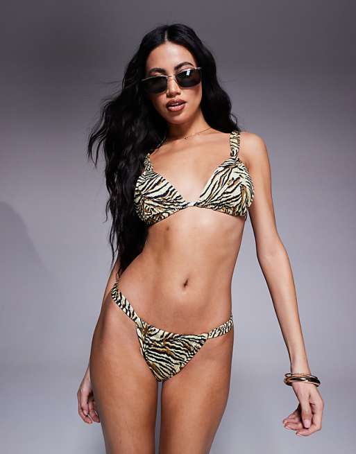 DESIGN Gia Bikini In Animal Print