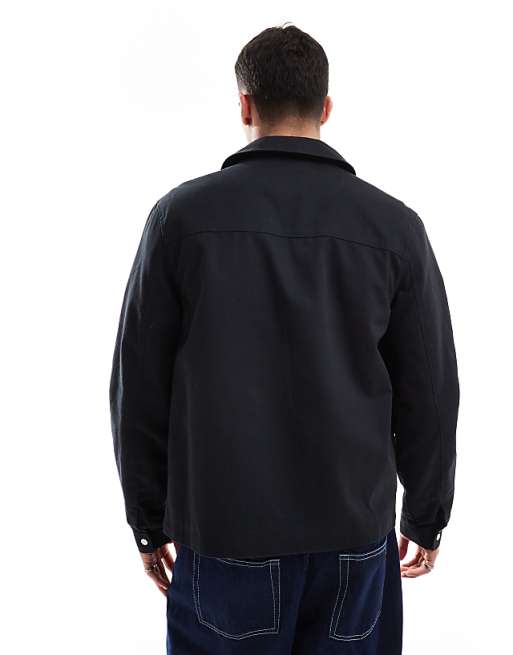 DESIGN Harrington Jacket In Black