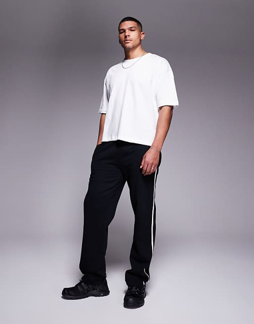 DESIGN Heavyweight Boxy Oversized T-shirt In White
