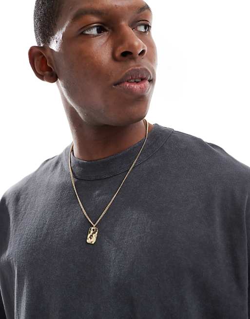 DESIGN Heavyweight Boxy Oversized T-shirt In Washed Black With Cherub Graphic