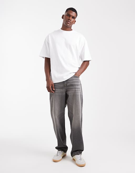 DESIGN Heavyweight Oversized T-shirt In White