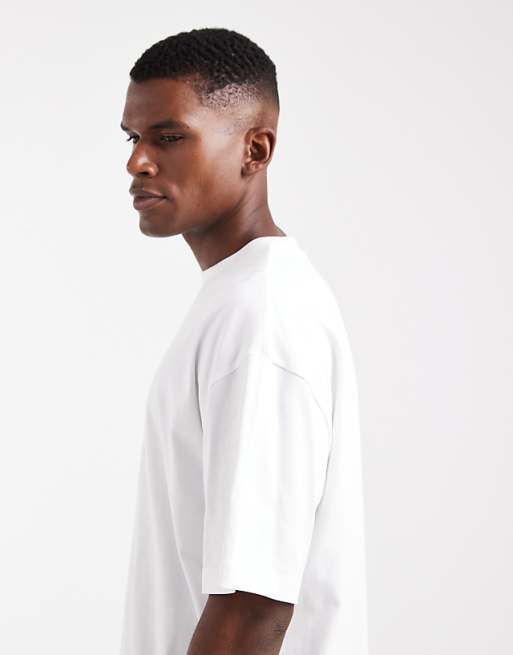 DESIGN Heavyweight Oversized T-shirt In White
