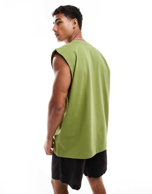 DESIGN Heavyweight Oversized Tank In Green