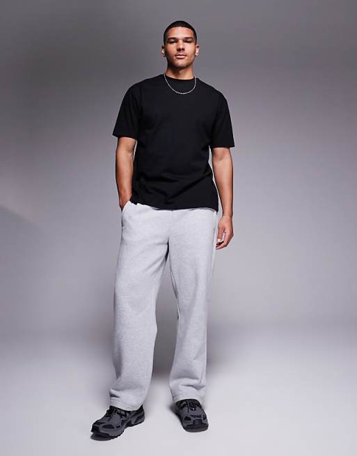 DESIGN Heavyweight Relaxed T-shirt In Black