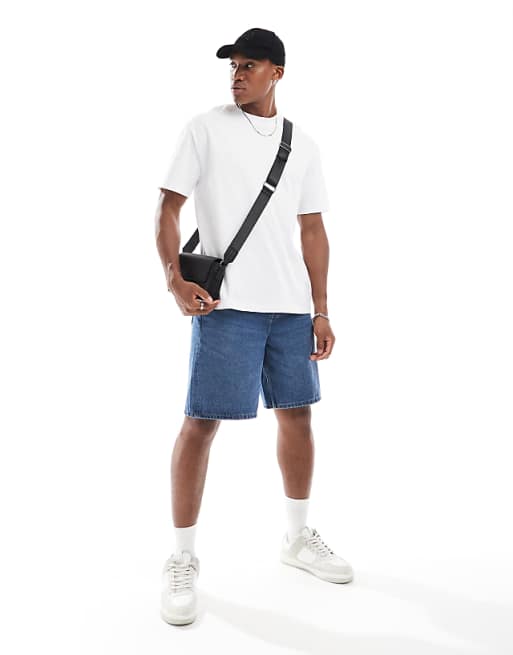 DESIGN Heavyweight Relaxed T-shirt In White
