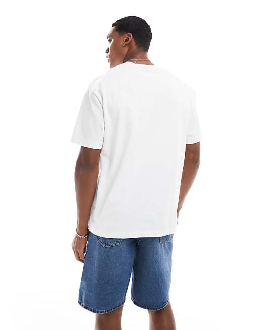 DESIGN Heavyweight Relaxed T-shirt In White