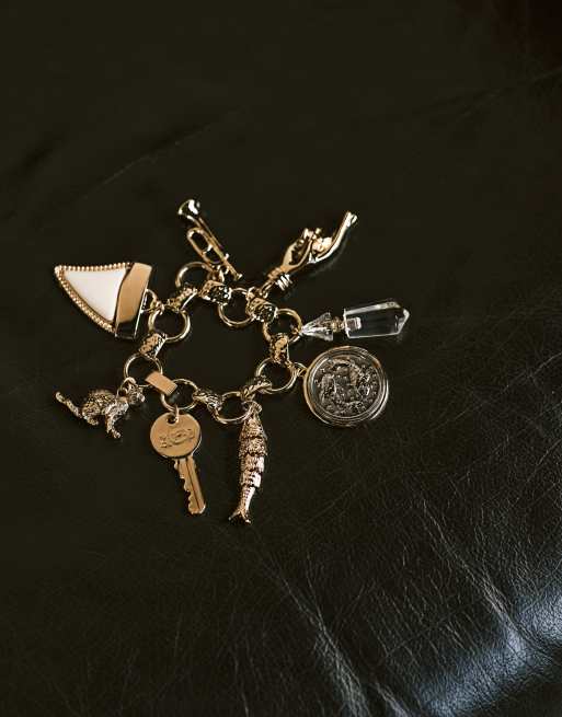 DESIGN Limited Edition Multi-pack Charm Bracelets In Gold Tone