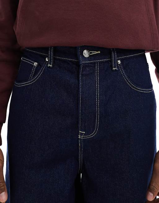 DESIGN Longer Length Denim Jort In Indigo