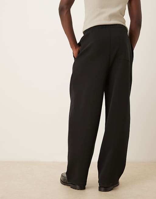 DESIGN Loose Joggers Black - BLACK