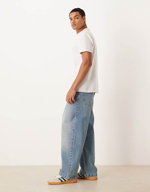 DESIGN Loose Straight Dirty Midwash Jean