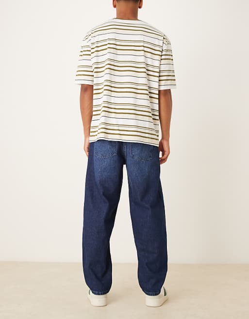 DESIGN Loose Straight Jean In Dark Rinse Wash