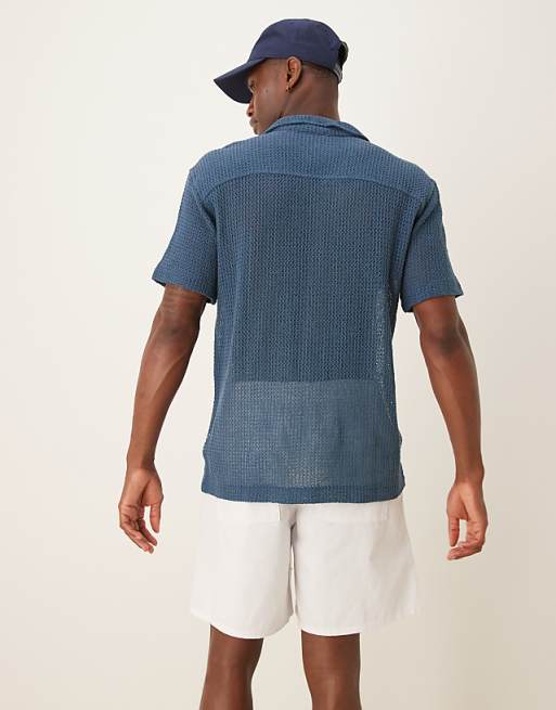 DESIGN Mid Length Pull On Linen Blend Short In White