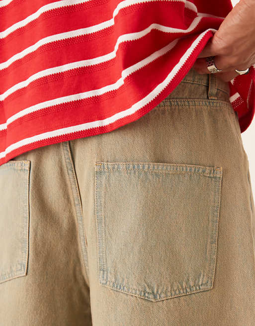 DESIGN Orange Tint Denim Jorts
