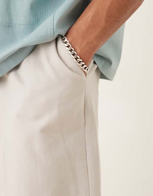DESIGN Oversized Bermuda Short In Sage
