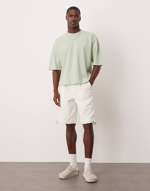 DESIGN Oversized Boxy Drop Shoulder T-shirt In Mint