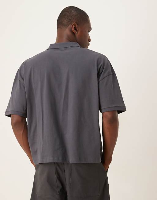 DESIGN Oversized Dropped Shoulder T-shirt With Graphics