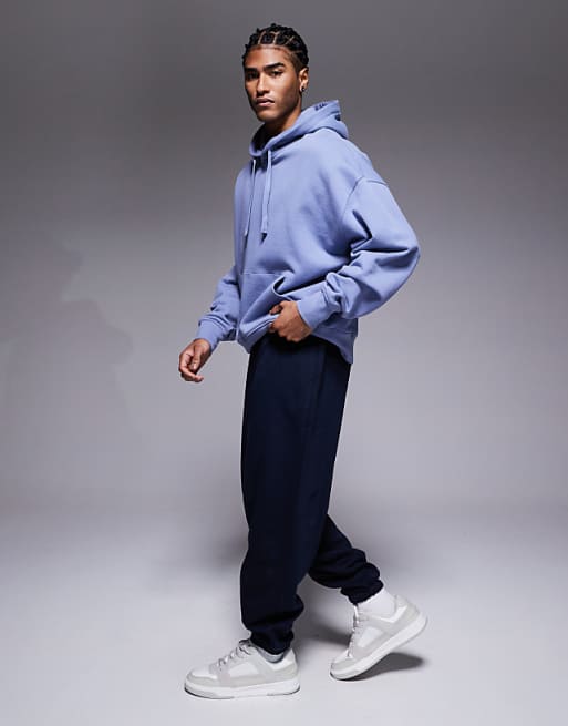 DESIGN Oversized Joggers In Navy