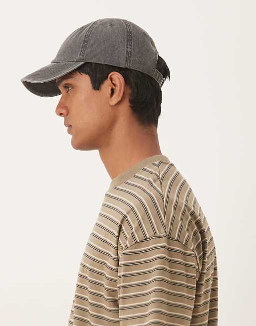 DESIGN Oversized T-shirt In Khaki Stripe
