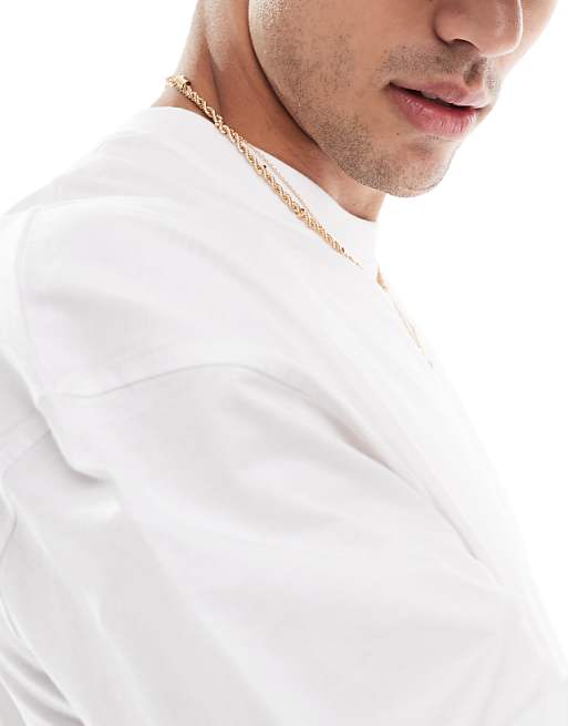DESIGN Oversized T-shirt With Fruit Graphic In White