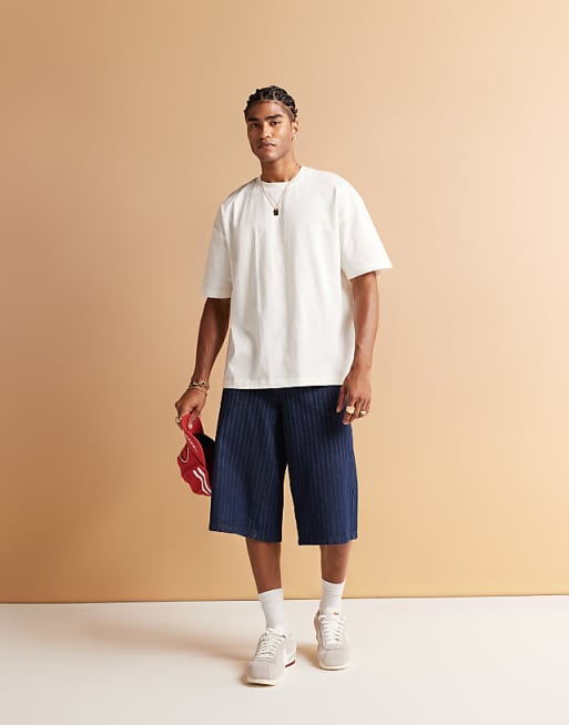 DESIGN Oversized T-shirt With High Summer Graphic In Off White