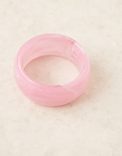 DESIGN Pink Resin Bangle