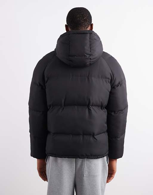 DESIGN Puffer Jacket In Black