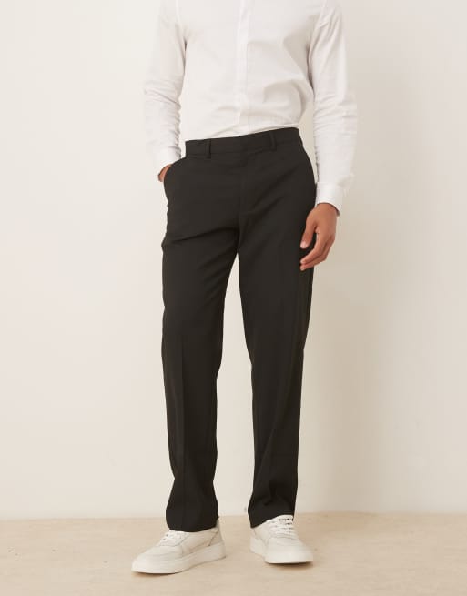DESIGN Regular Black Suit