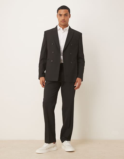 DESIGN Regular Black Suit
